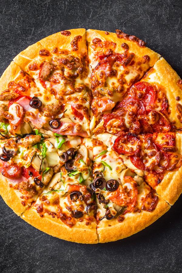 poste no pinterest esta imagem de receita de pizza-toscana