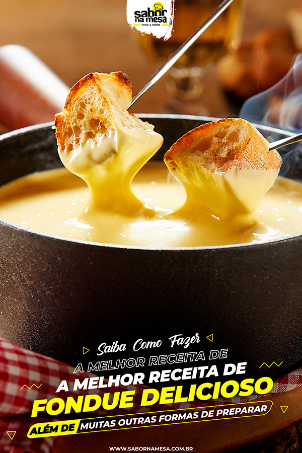 poste no pinterest esta imagem de receita de fondue