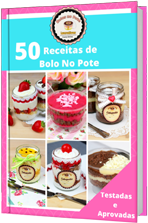 50 receitas do curso bolos no pote