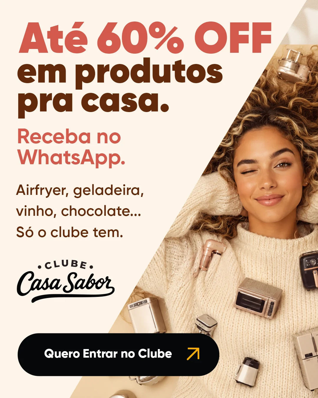 Entrar para o Clube Casa Sabor