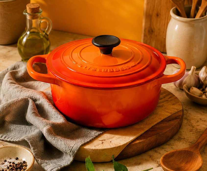 Panela elegante para cozinhar melhor