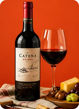 Garrafa de vinho selecionada para acompanhar momentos especiais