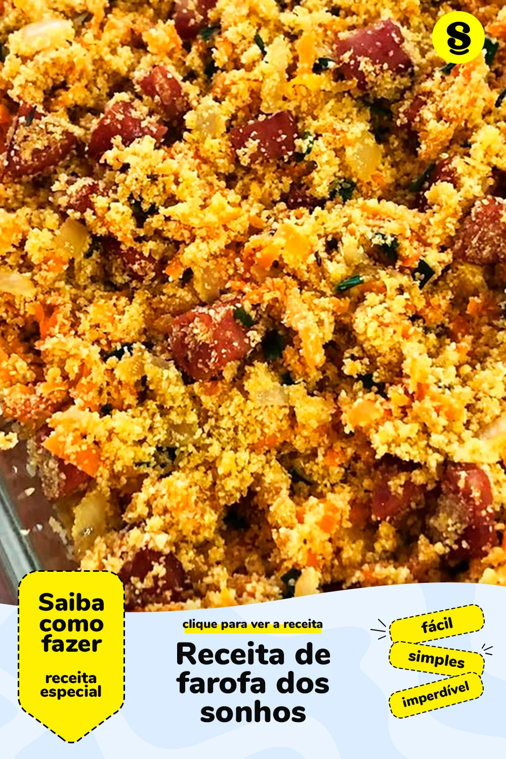 Receita de farofa