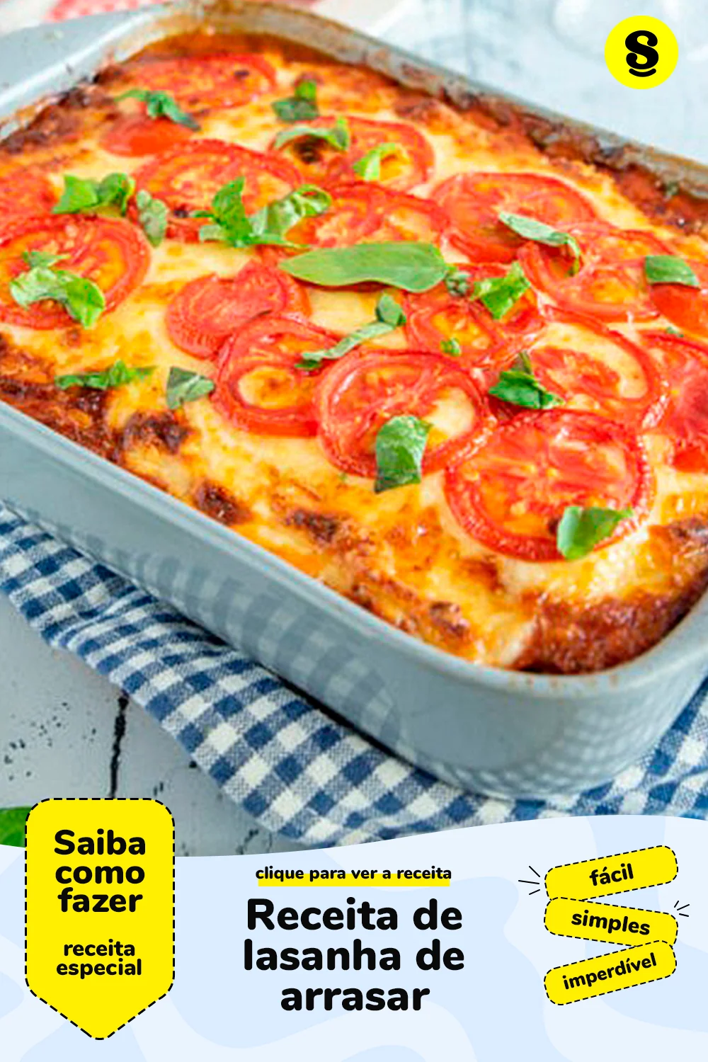 Receita de lasanha