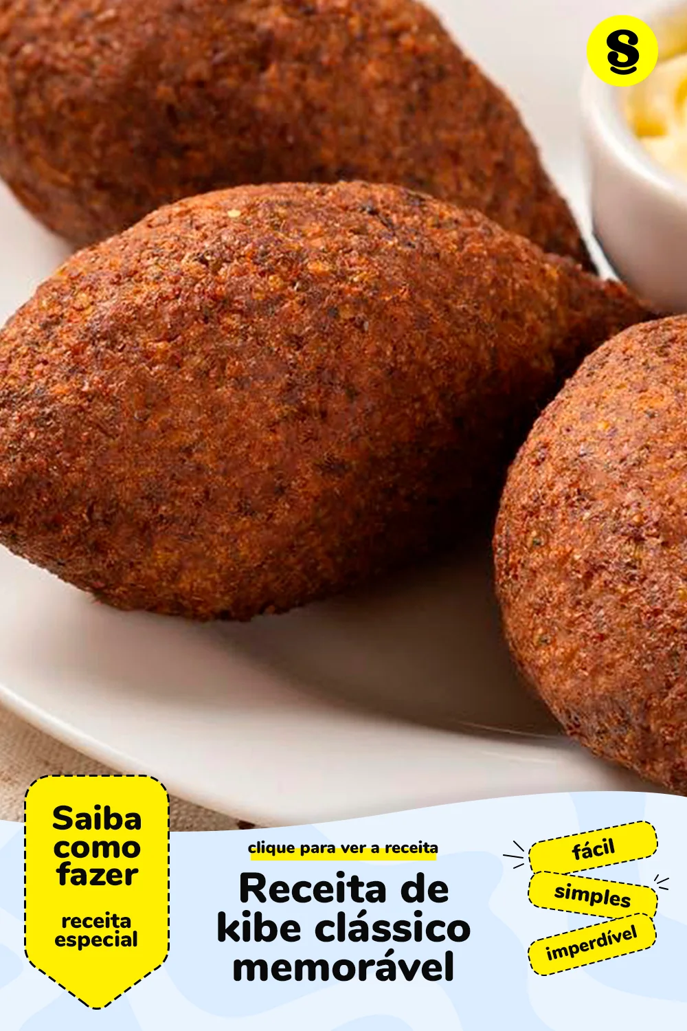 Receita de kibe clássico
