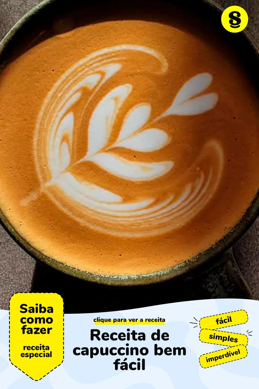 Receita de capuccino