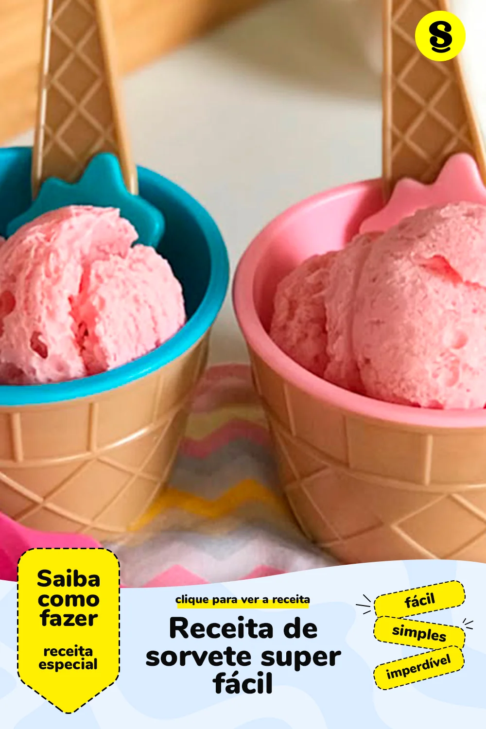 Receita de sorvete