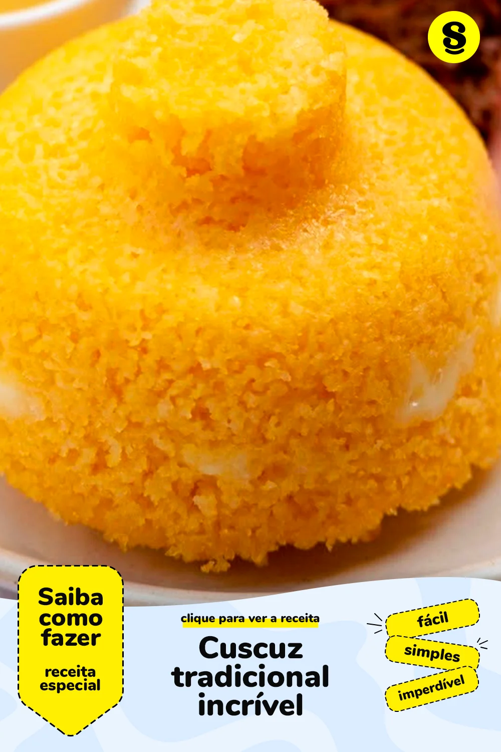 Receita de cuscuz tradicional