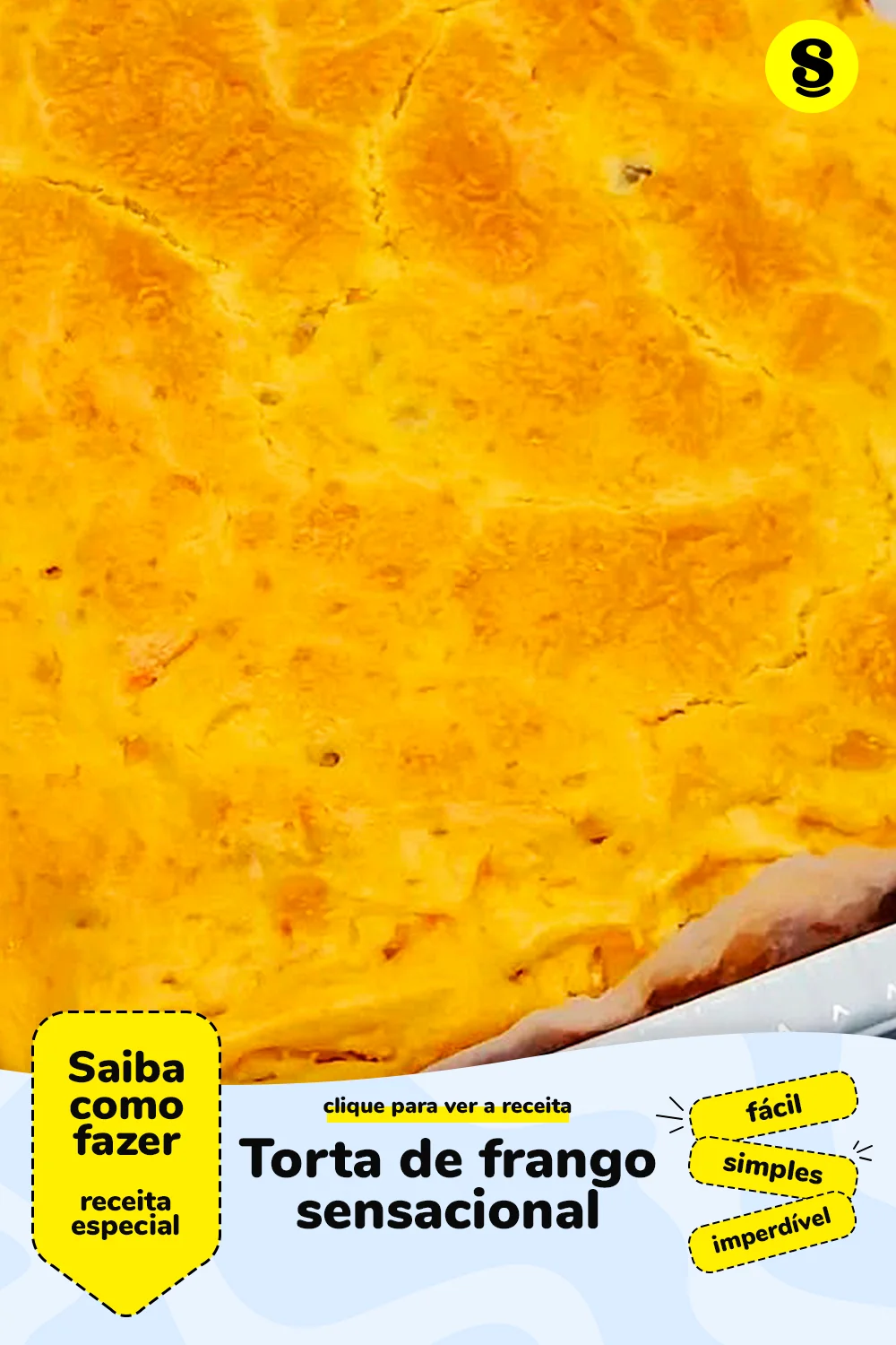 Receita de torta de frango