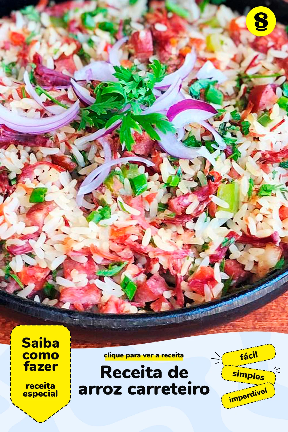 Receita de arroz carreteiro
