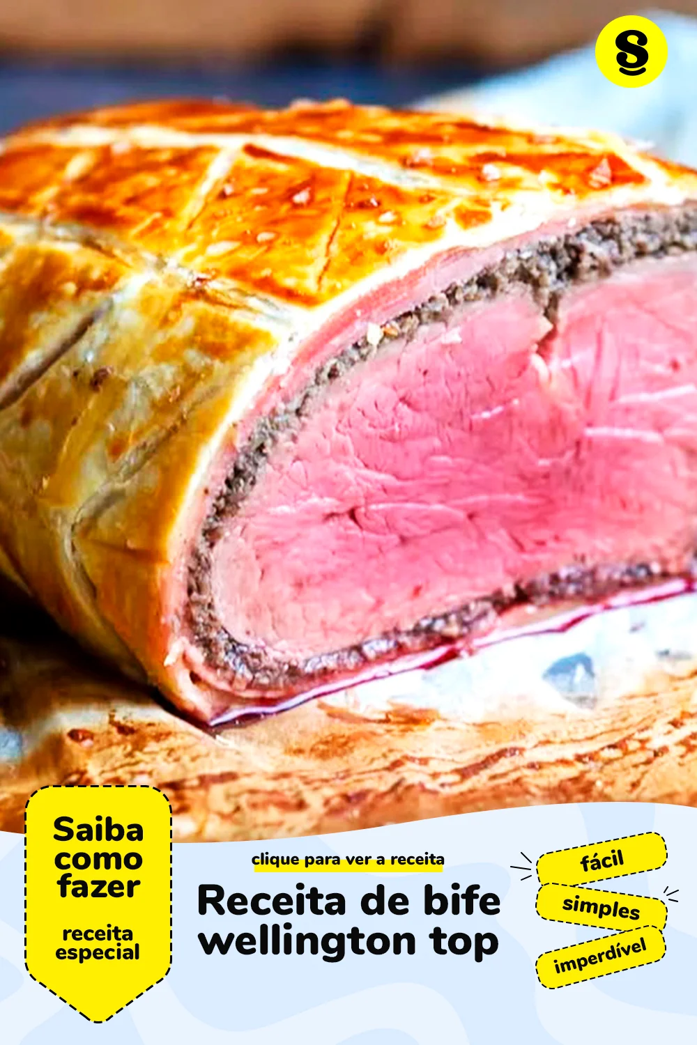 Receita de bife wellington