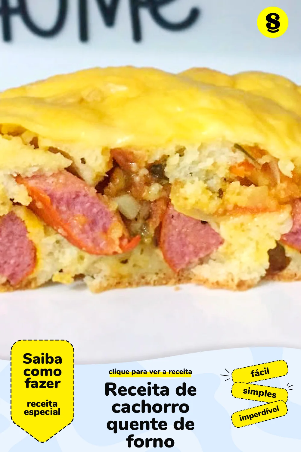 Receita de cachorro quente de forno