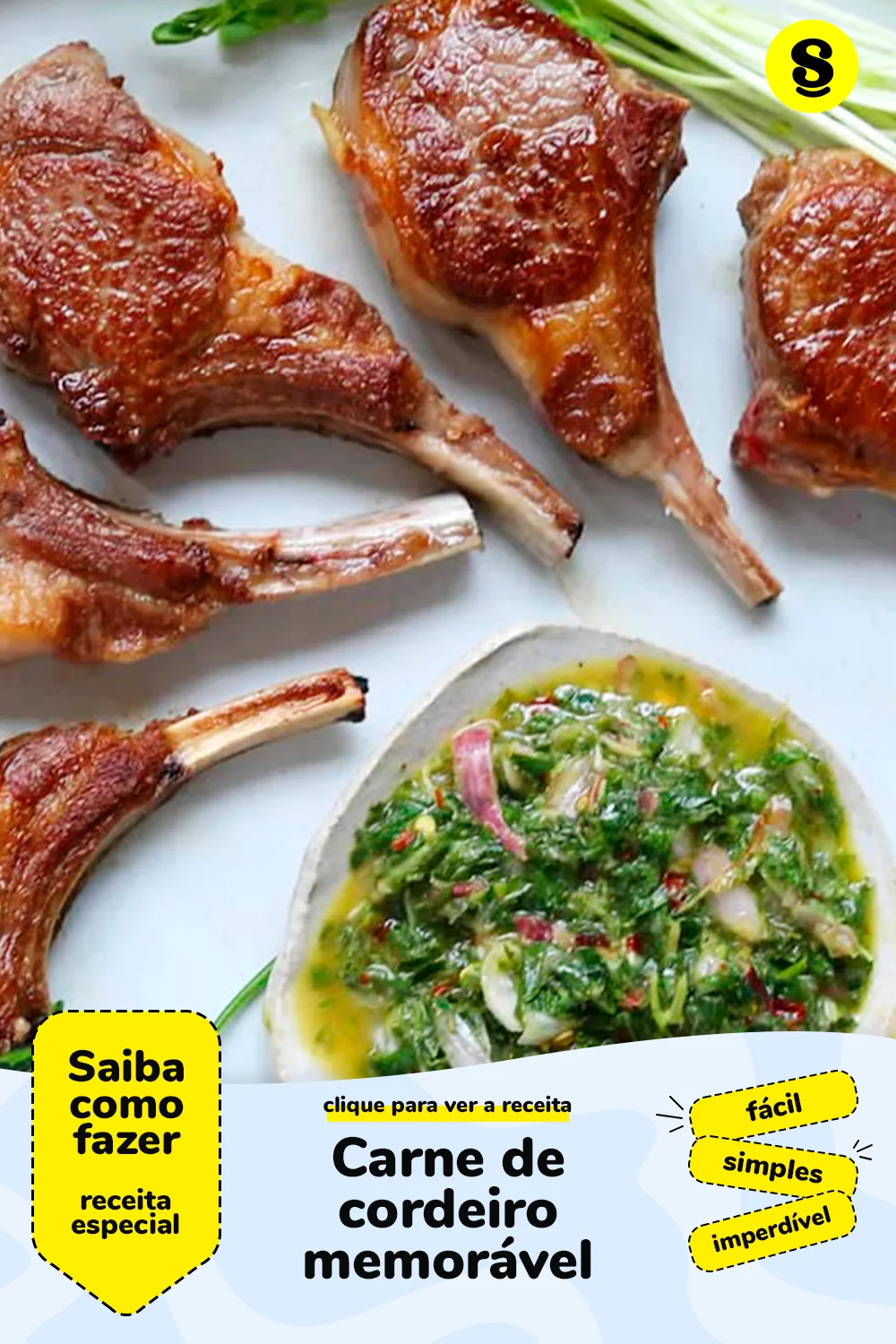 Receita de carne de cordeiro