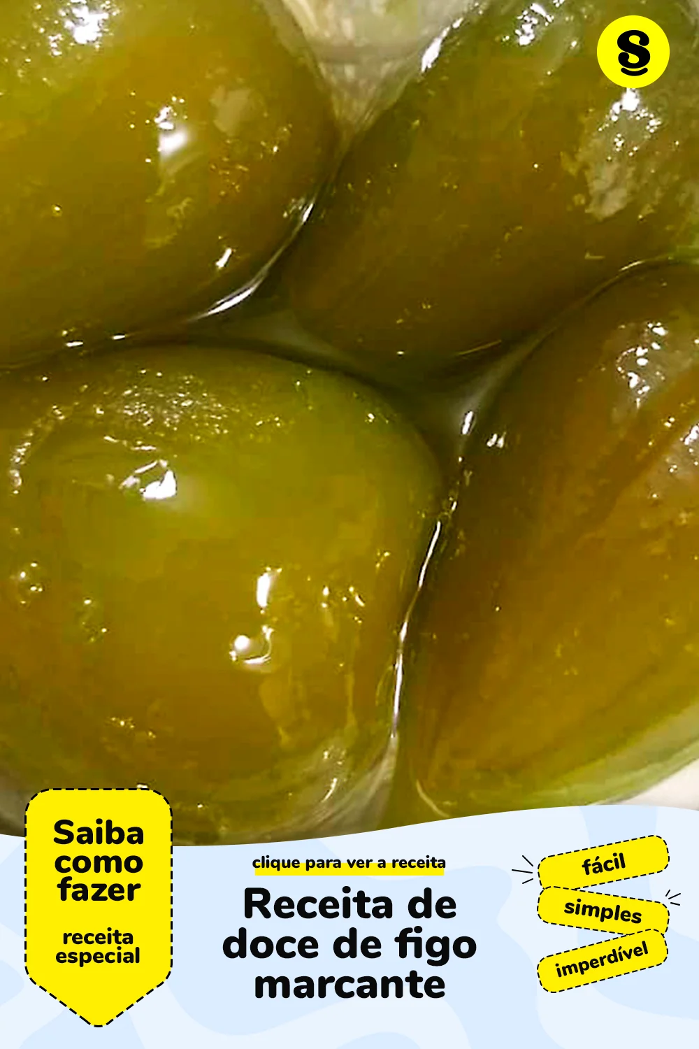 Receita de doce de figo