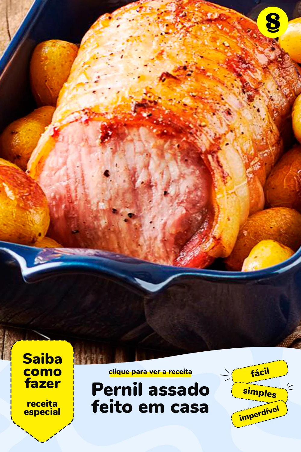 Receita de pernil assado