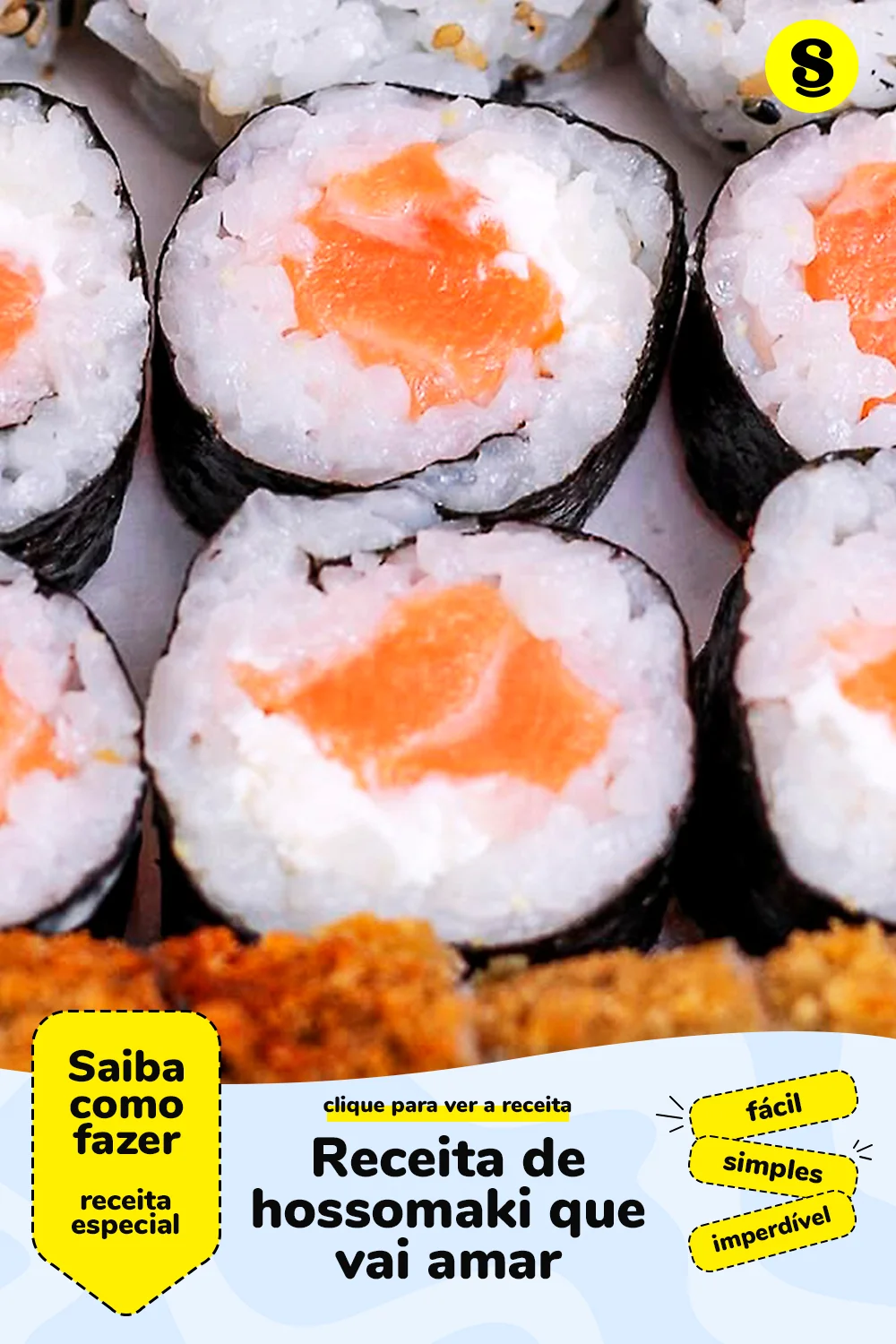 Receita de hossomaki