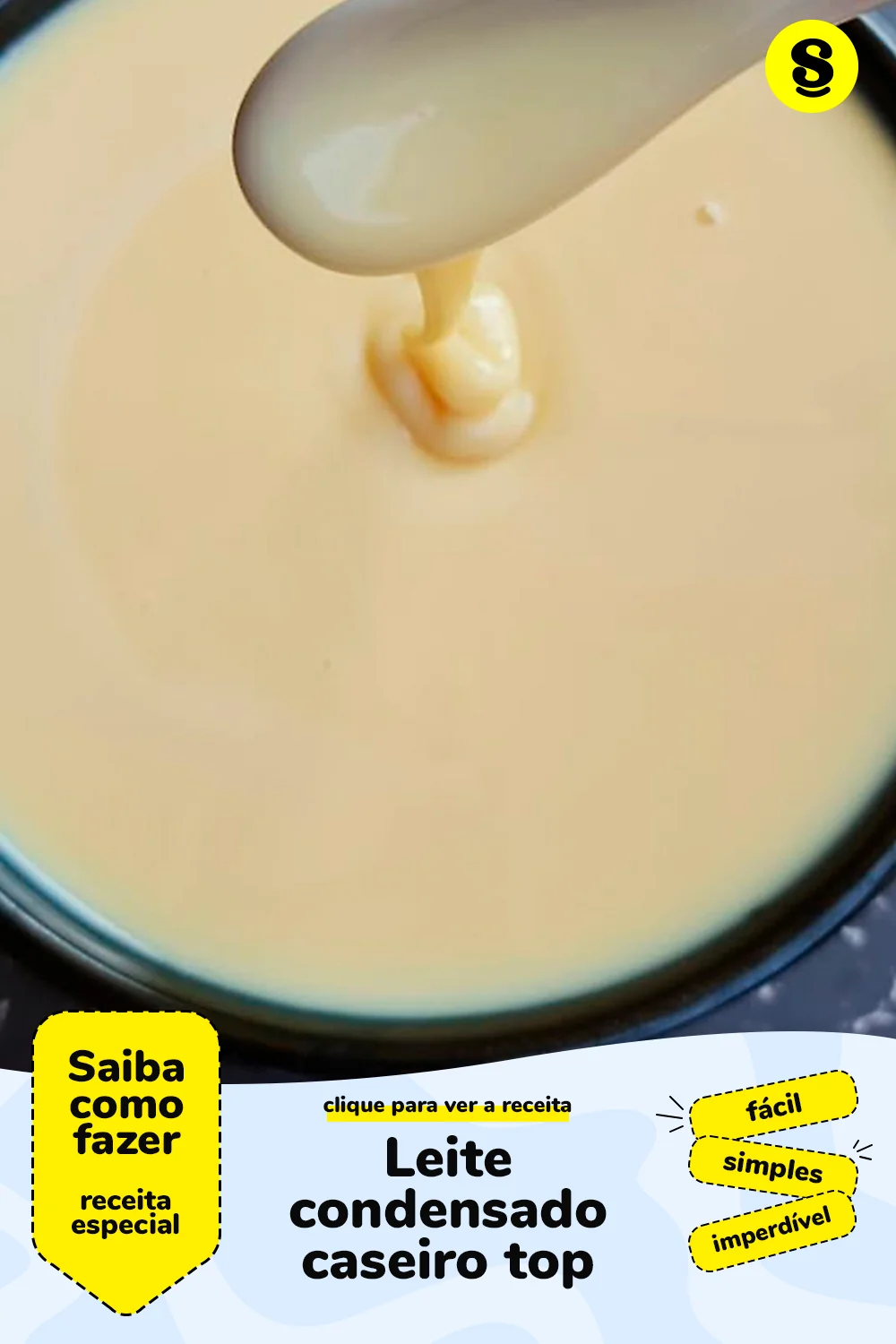 Receita de leite condensado caseiro