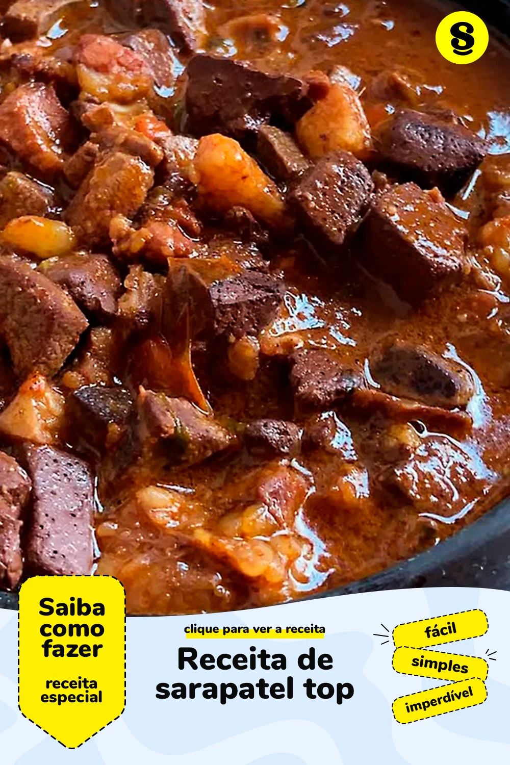 Receita de sarapatel