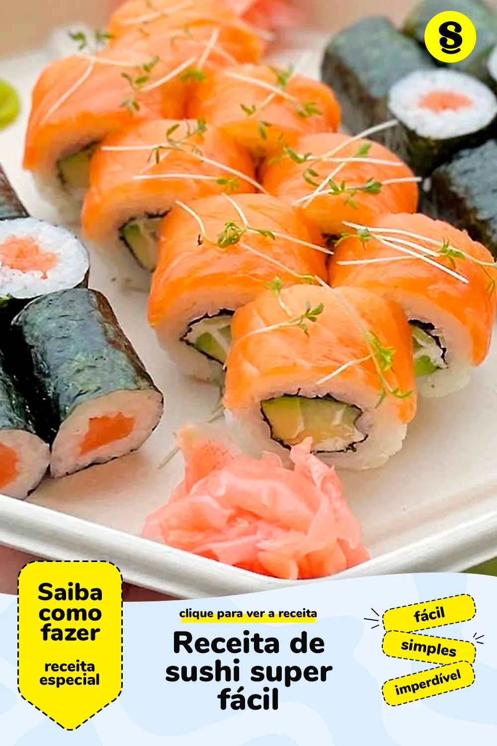 Receita de sushi
