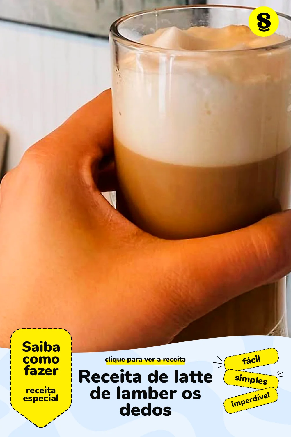 Receita de latte