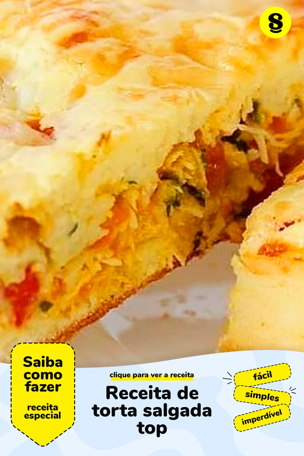 Receita de torta salgada