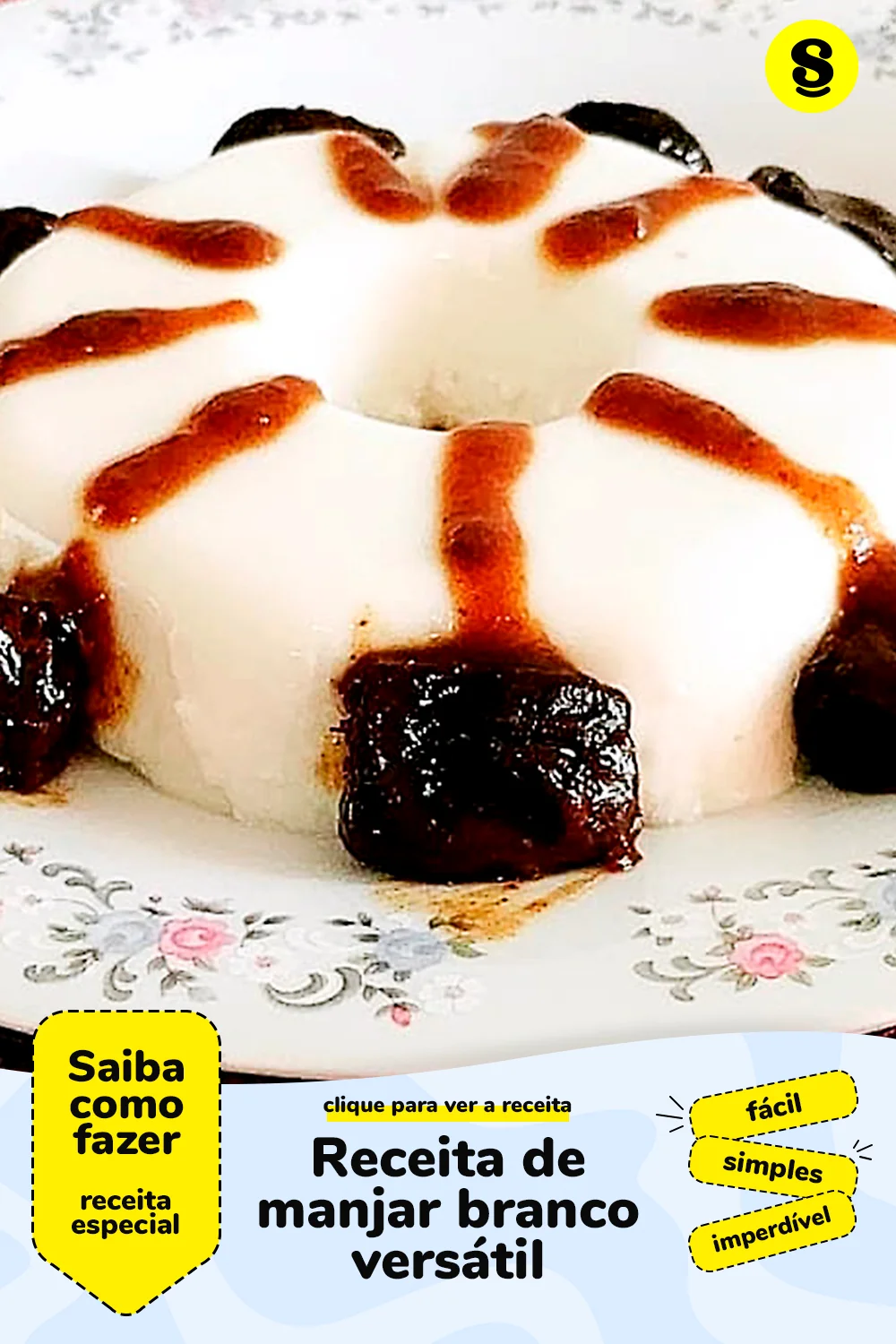 Receita de manjar branco