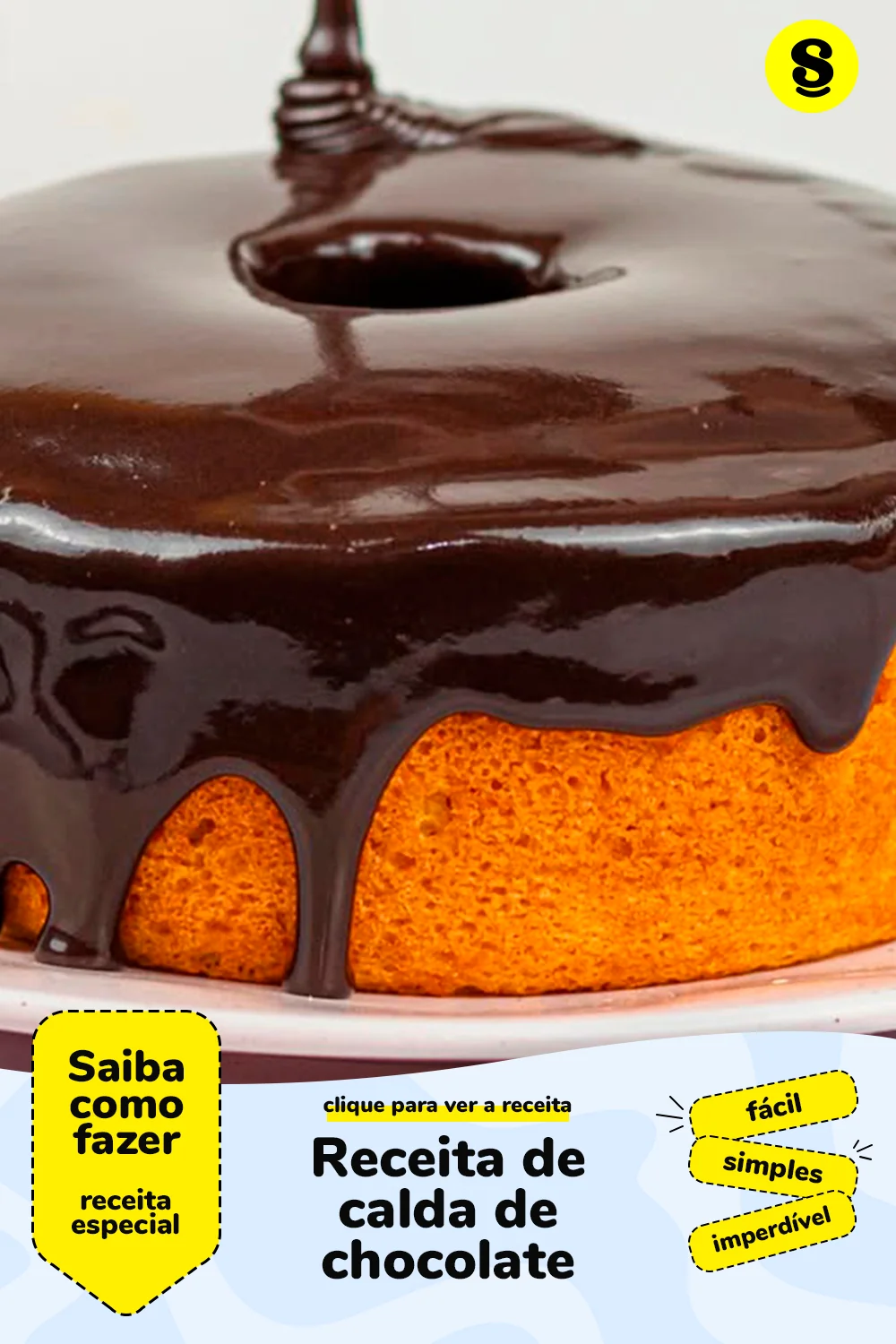 Receita de calda de chocolate