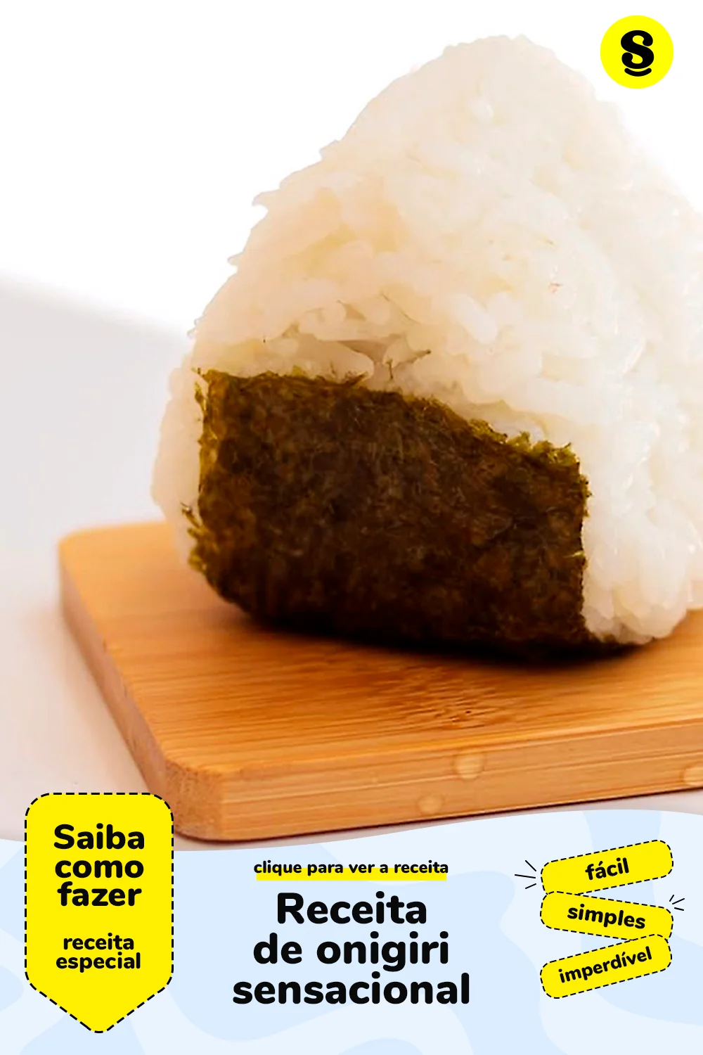 Receita de onigiri
