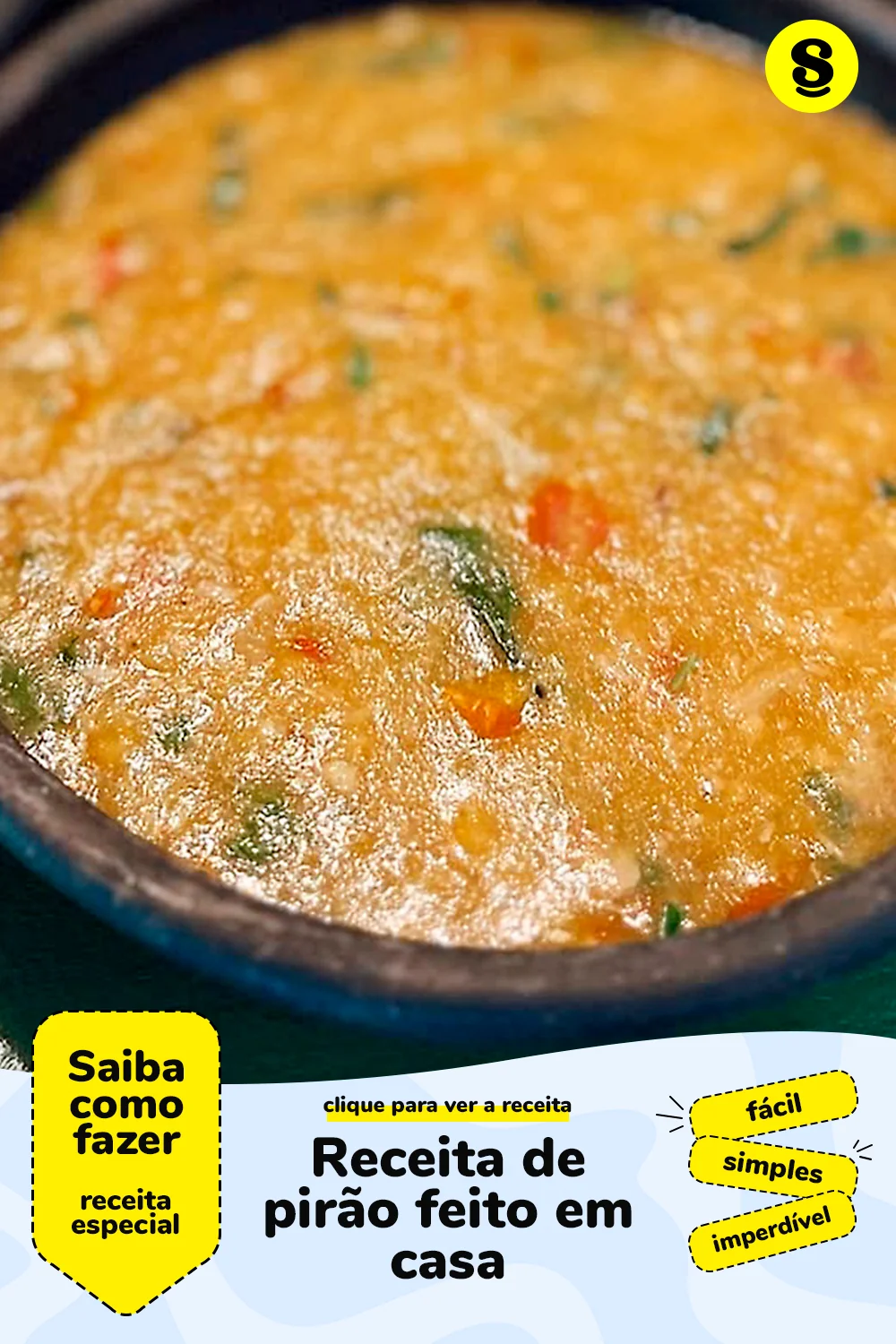 Receita de pirão