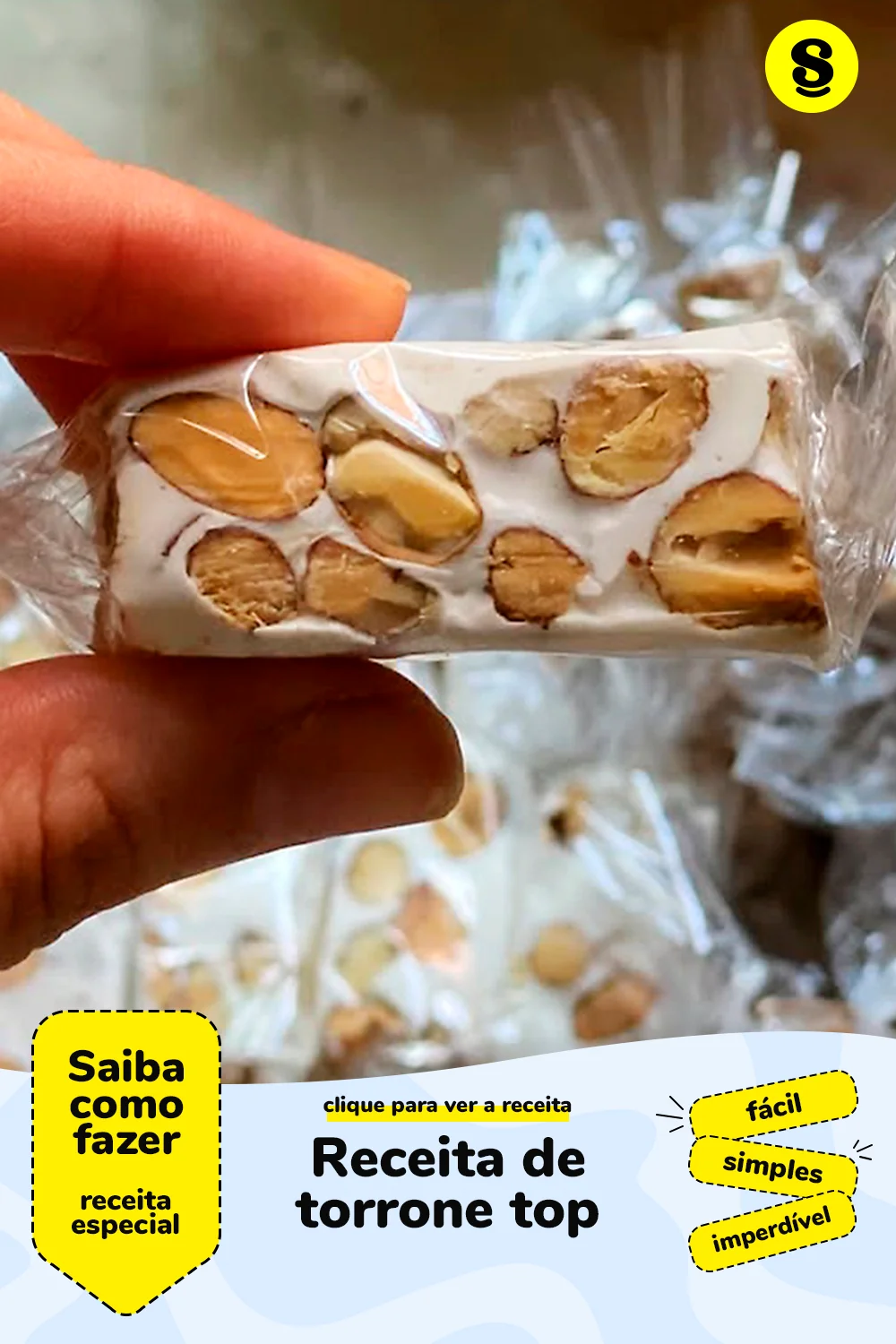 Receita de torrone