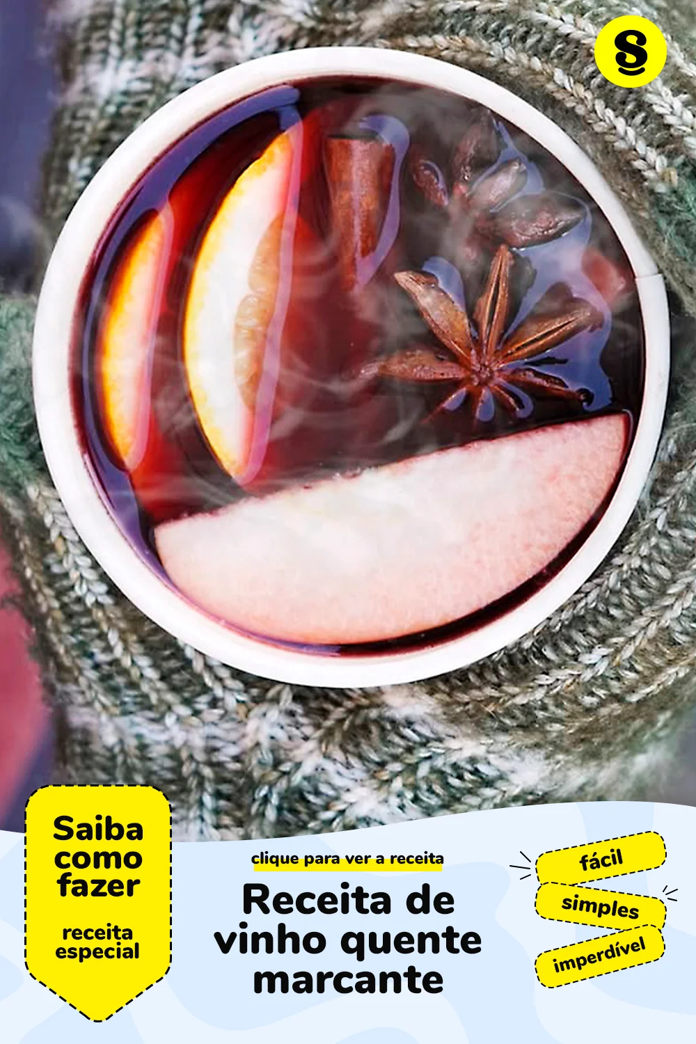 Receita de vinho quente