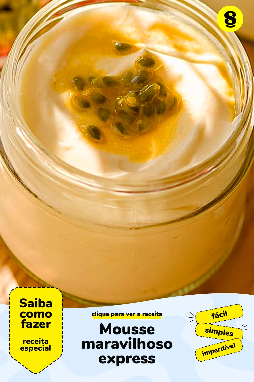 Receita de mousse maravilhoso