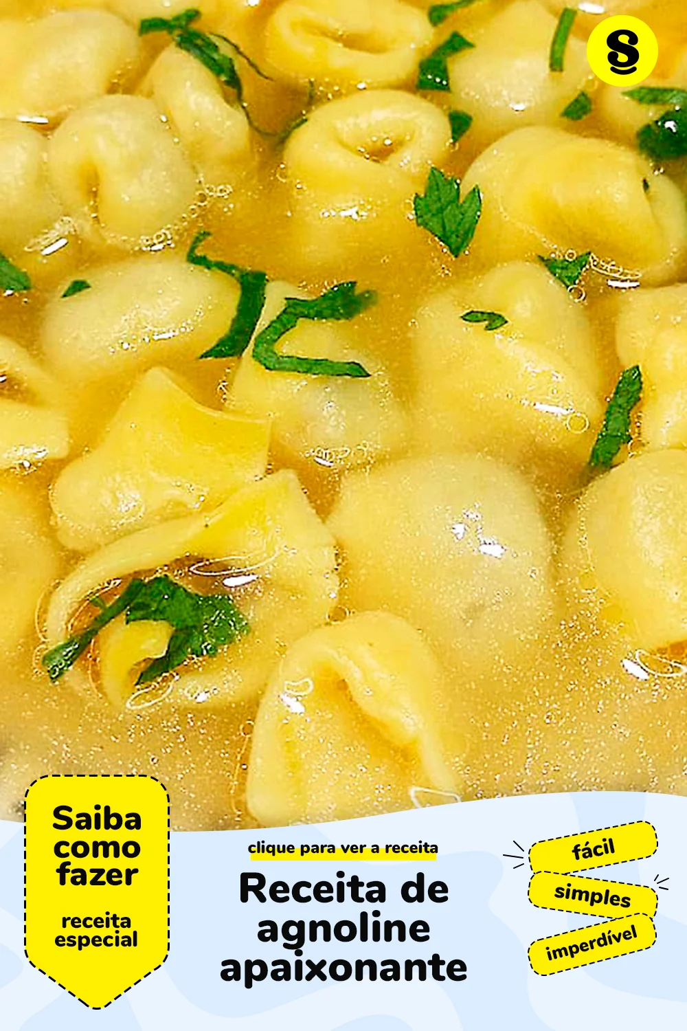 Receita de agnoline