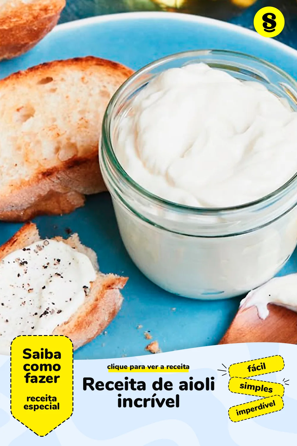 Receita de aioli