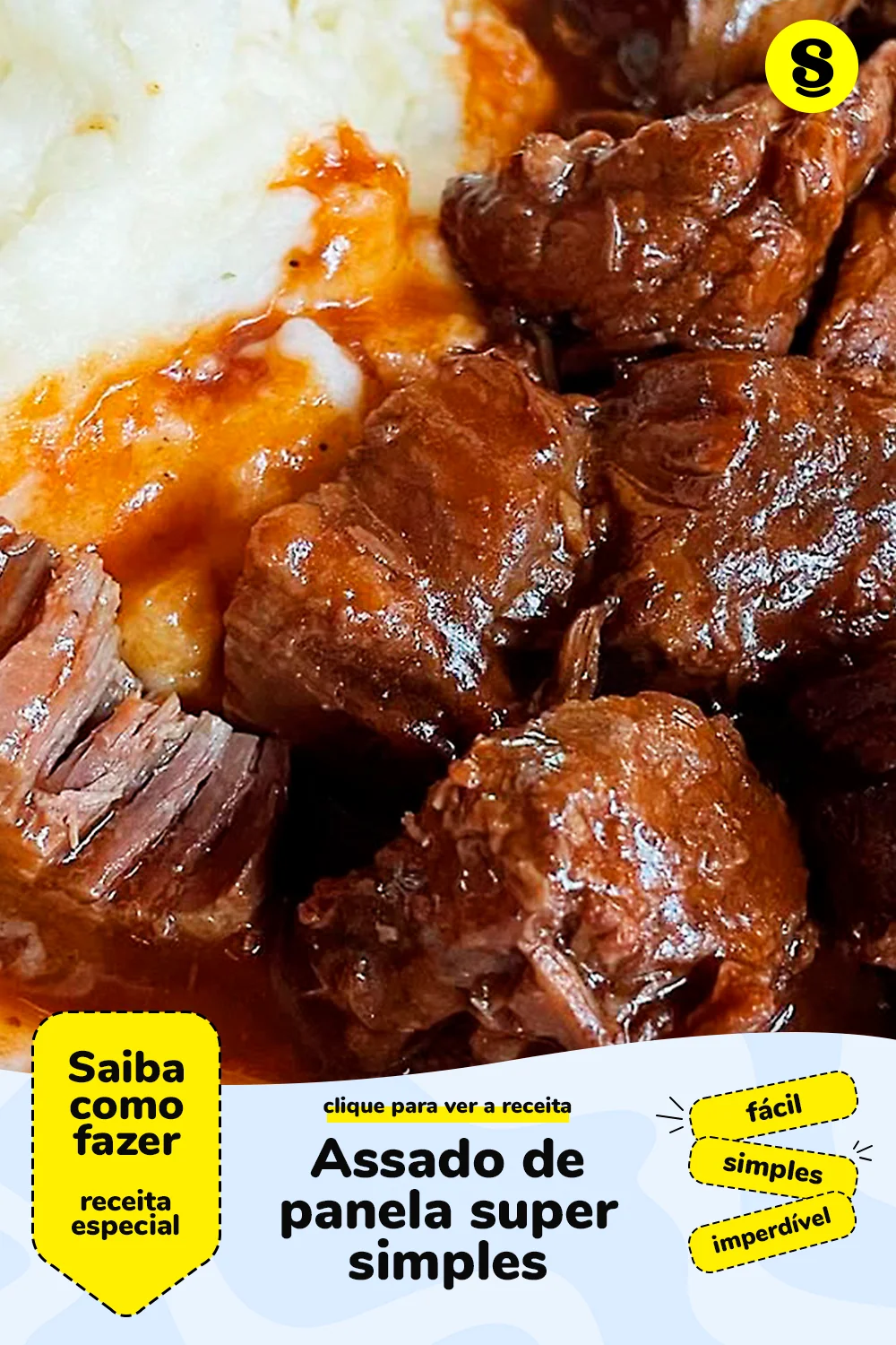 Receita de assado de panela