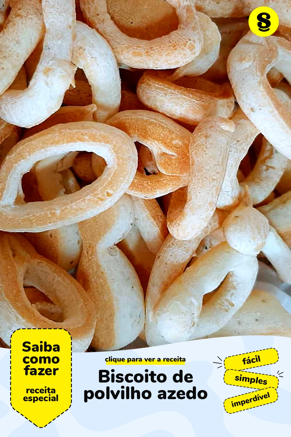 Receita de biscoito de polvilho azedo