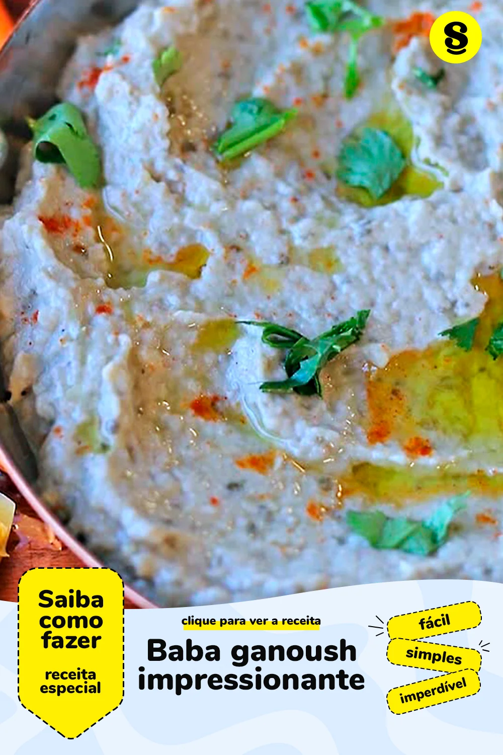 Receita de baba ganoush