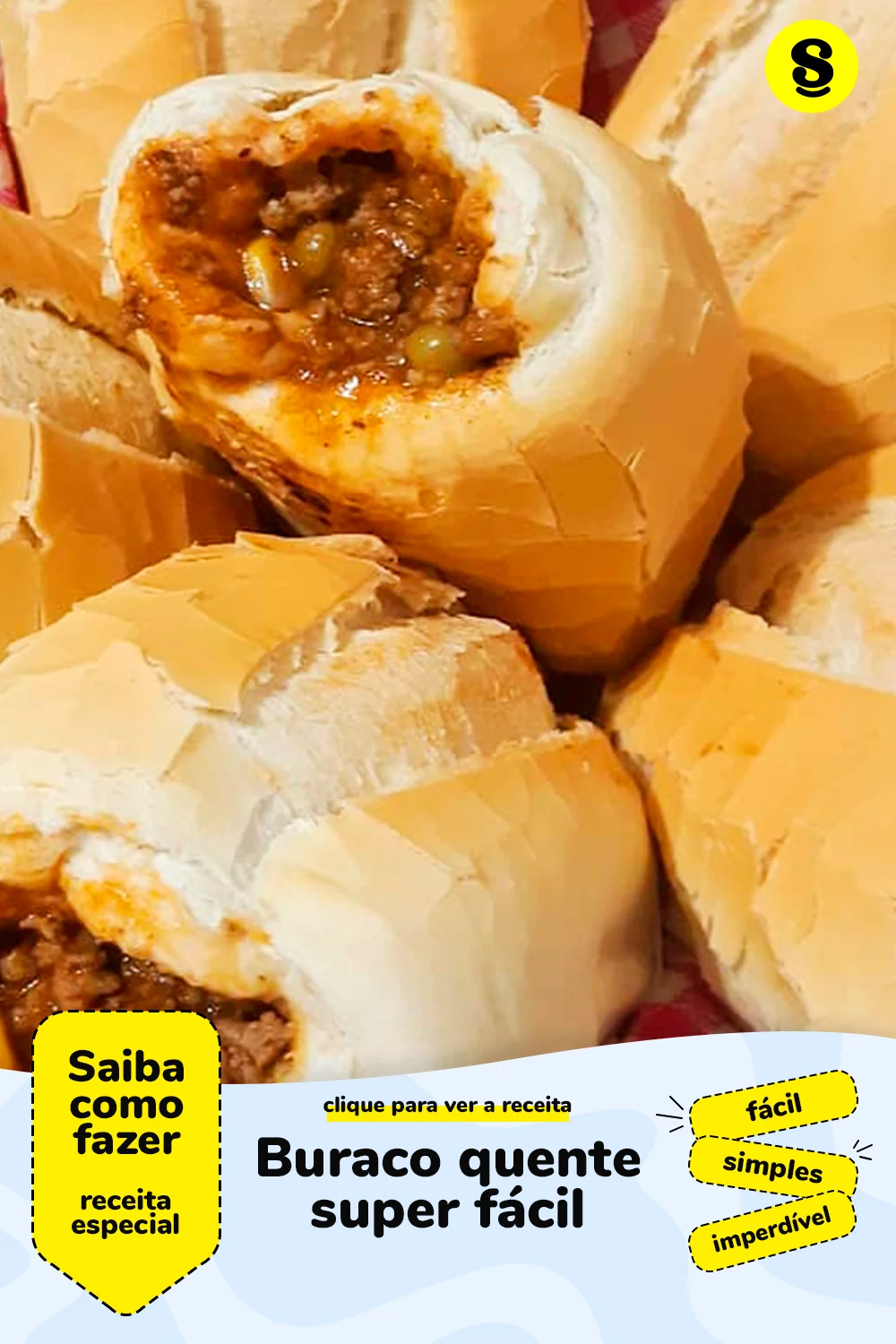 Receita de buraco quente
