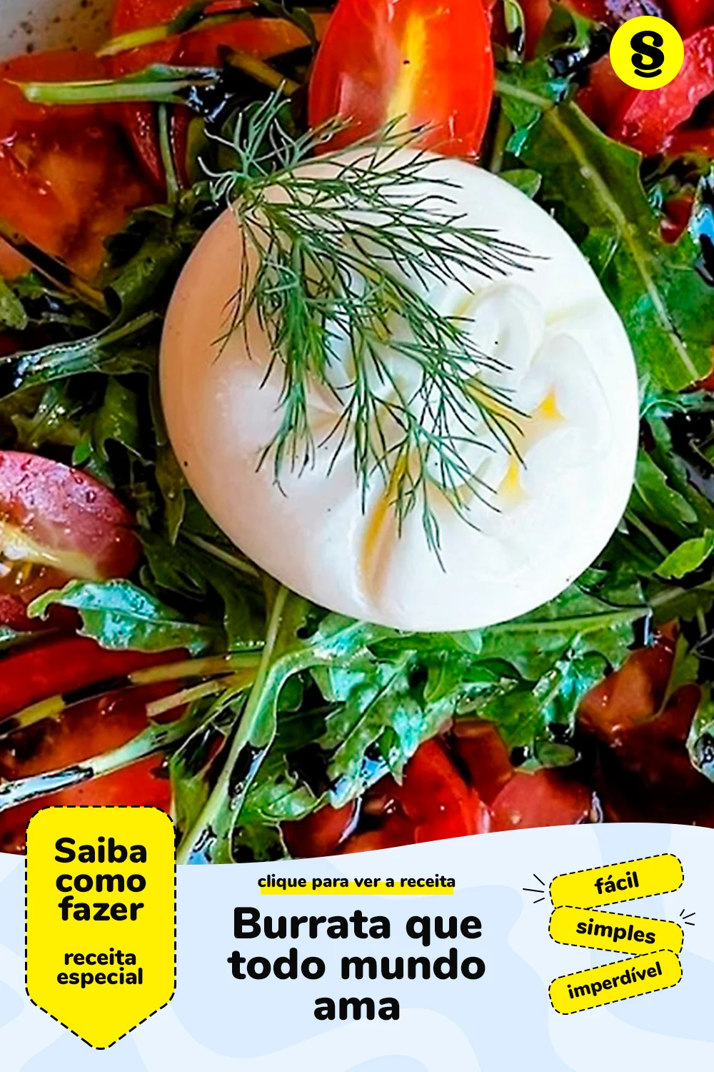 Receita de burrata