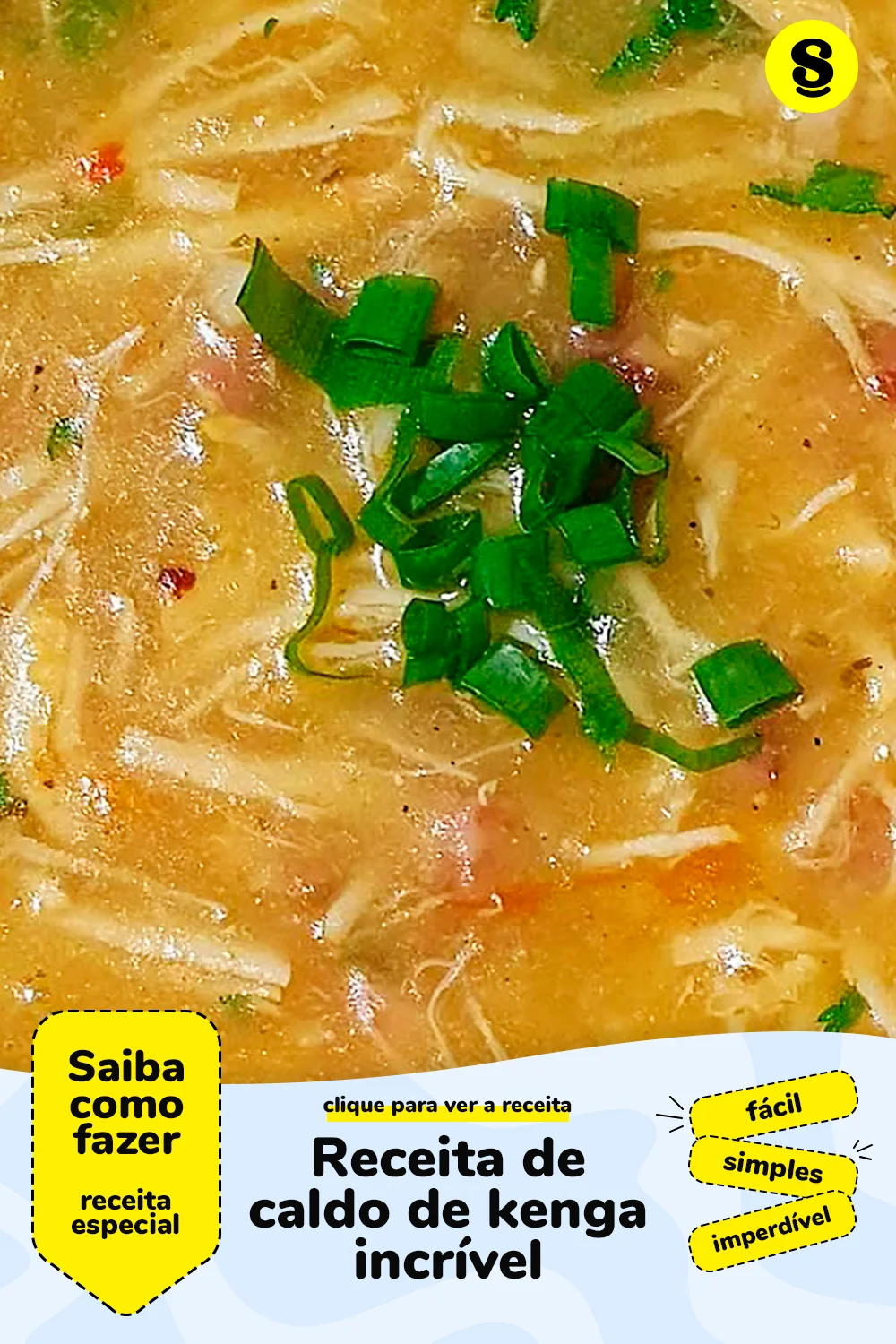 Receita de caldo de kenga