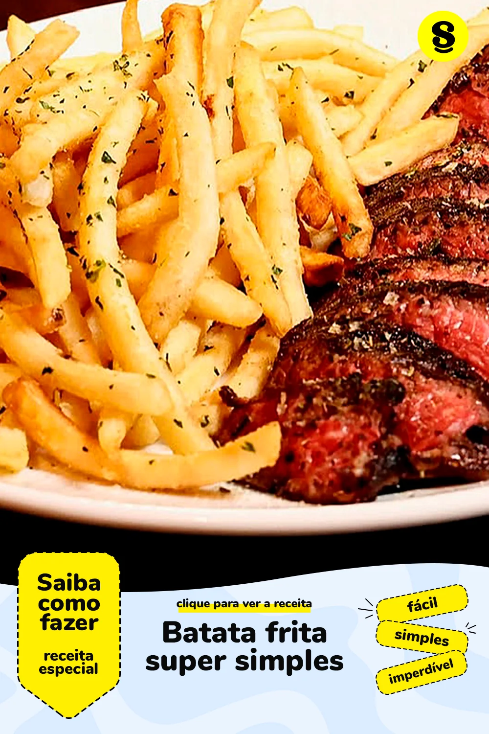 Receita de batata frita