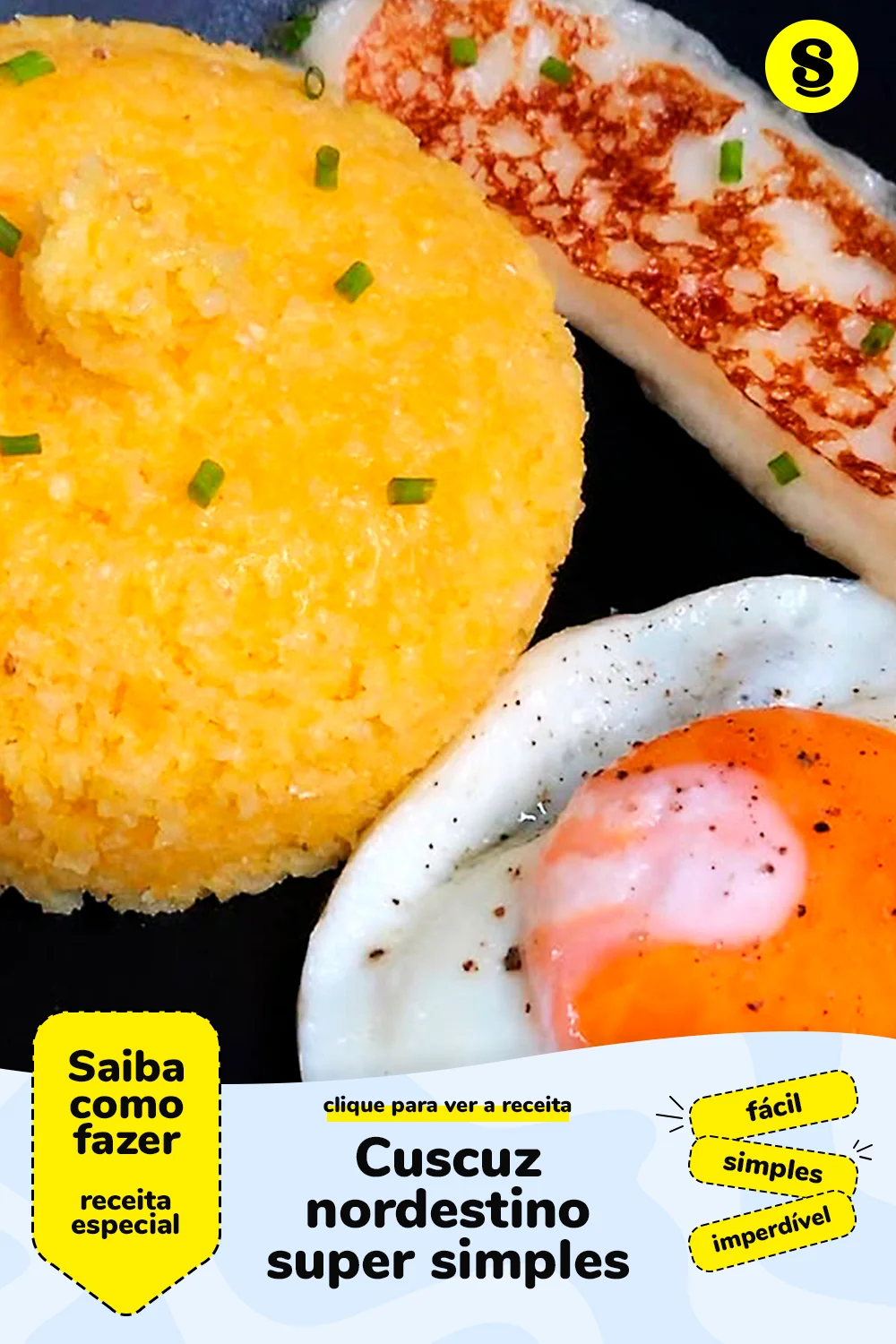 Receita de cuscuz nordestino