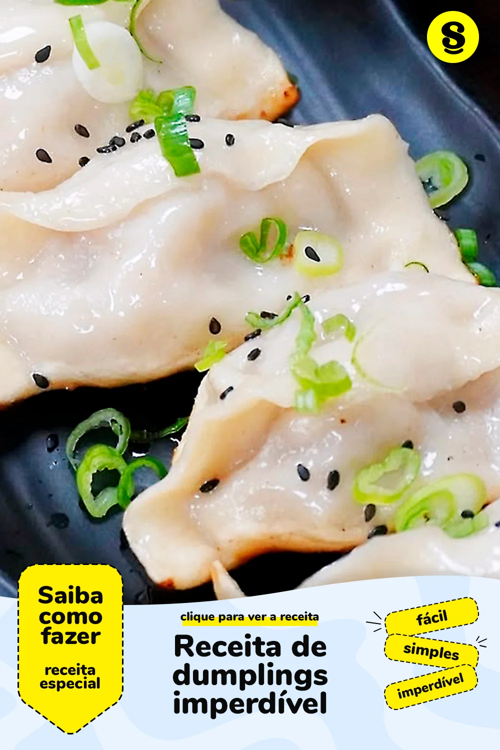 Receita de dumplings