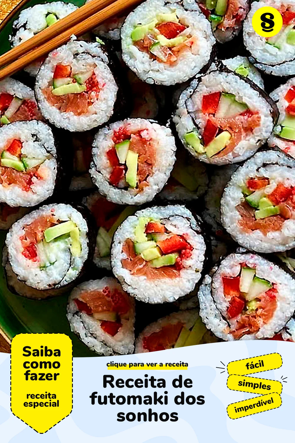 Receita de futomaki