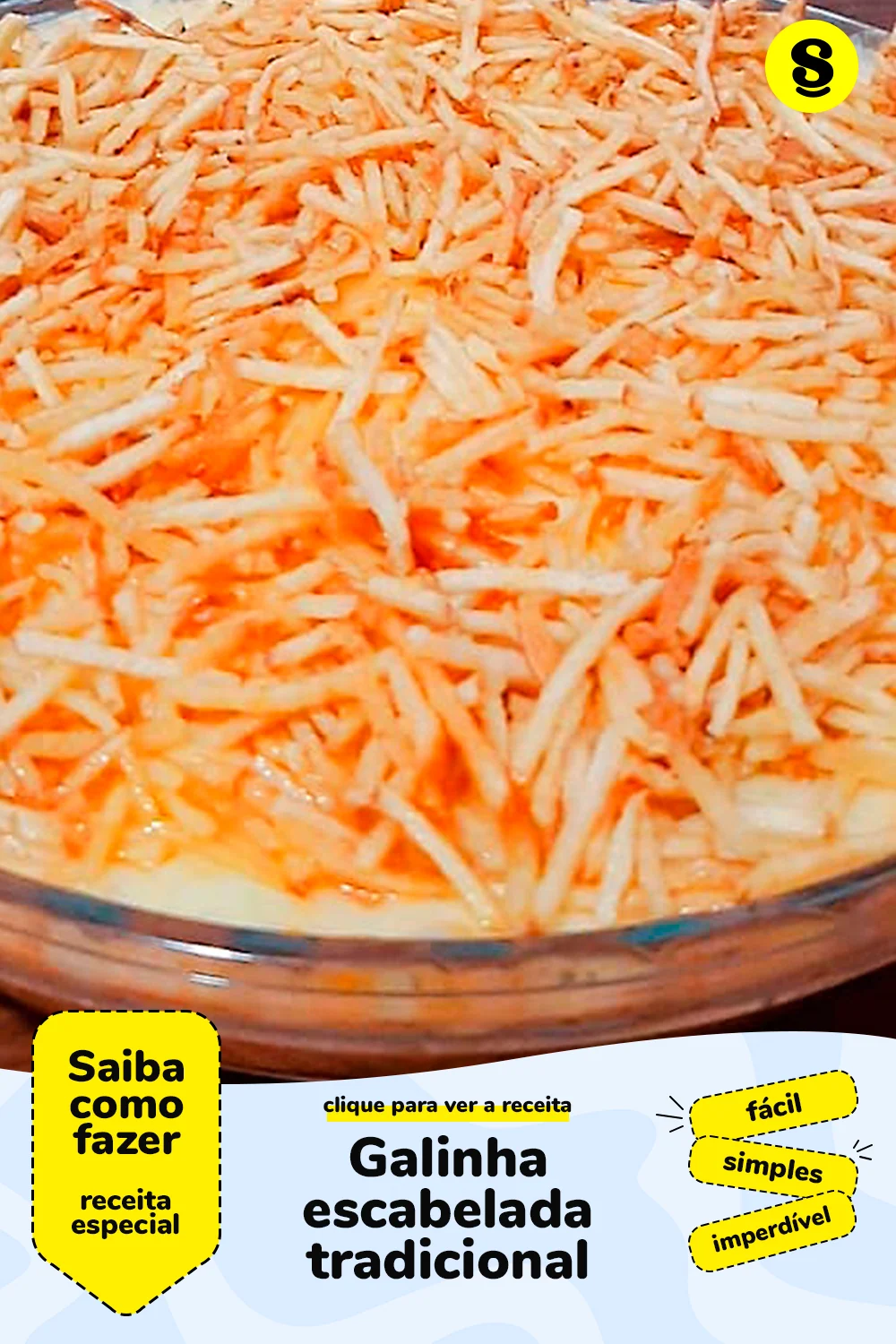 Receita de galinha escabelada tradicional