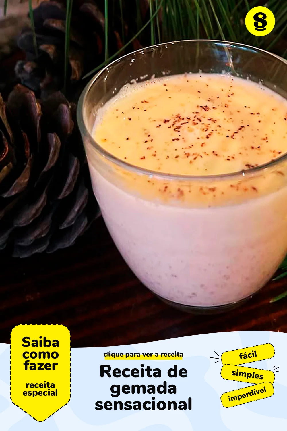 Receita de gemada