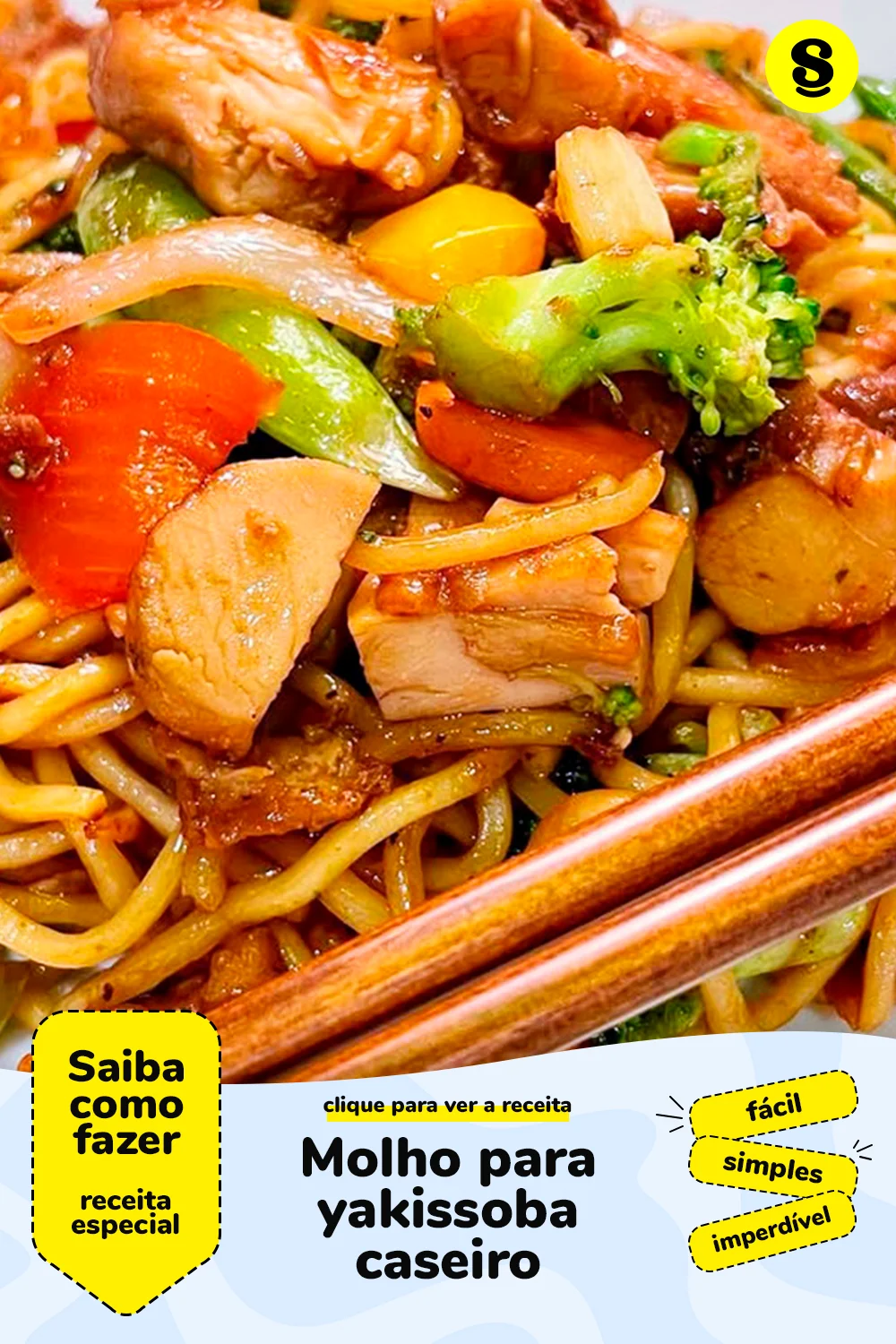 Receita de molho para yakissoba caseiro