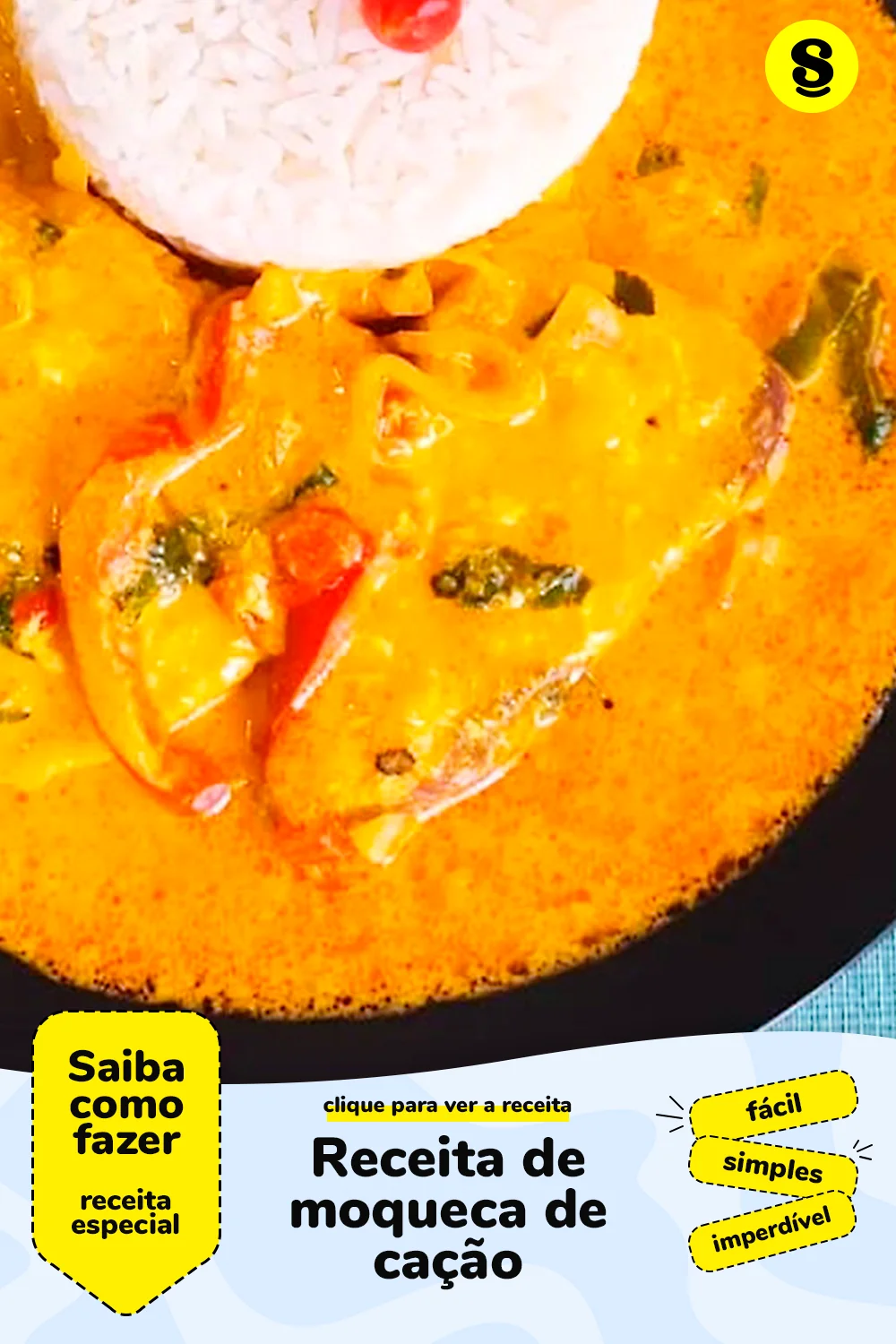 Receita de moqueca de cação