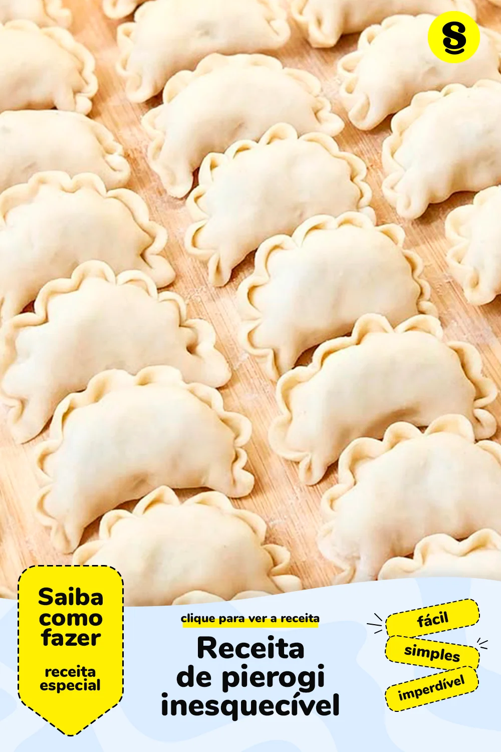 Receita de pierogi