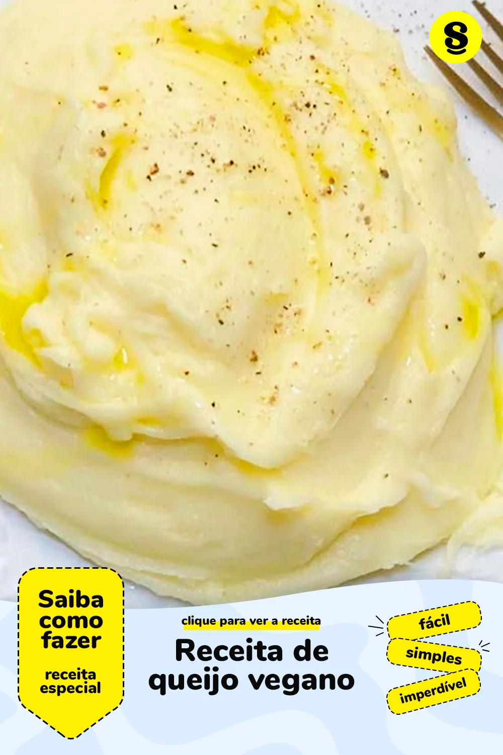 Receita de queijo vegano